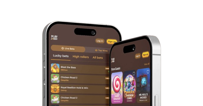 PlayJonny Casino App-Screenshot